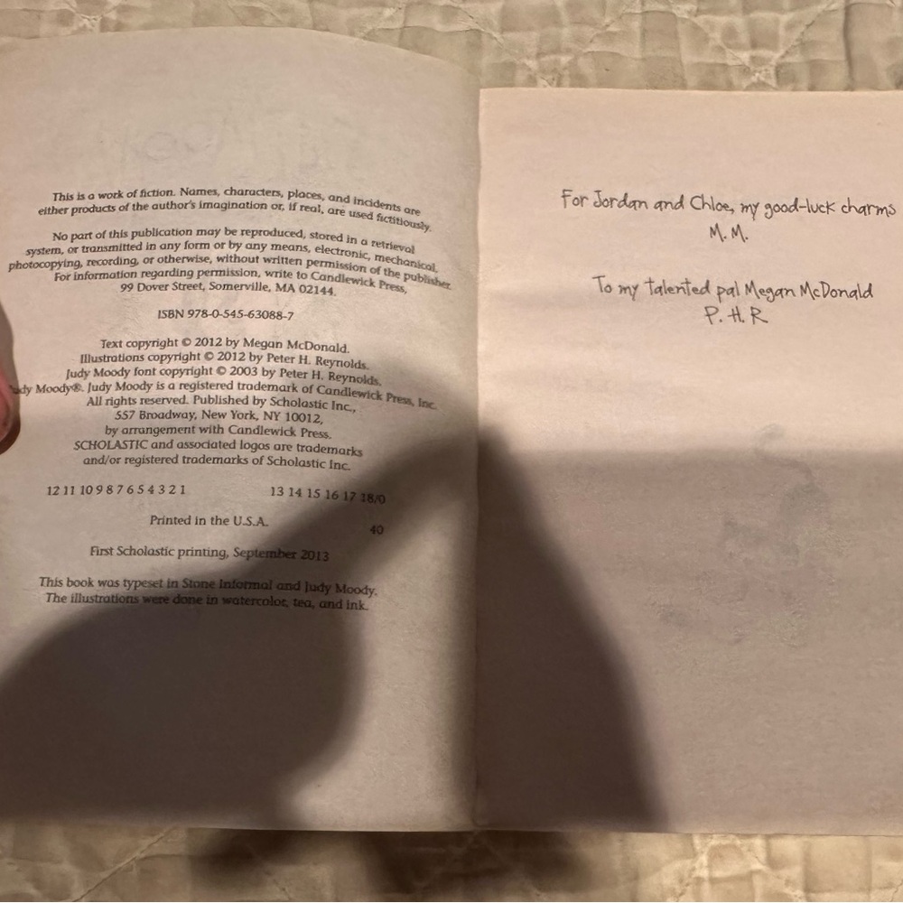 Judy Moody and the Bad Luck Charm Book - Picture 2 of 8